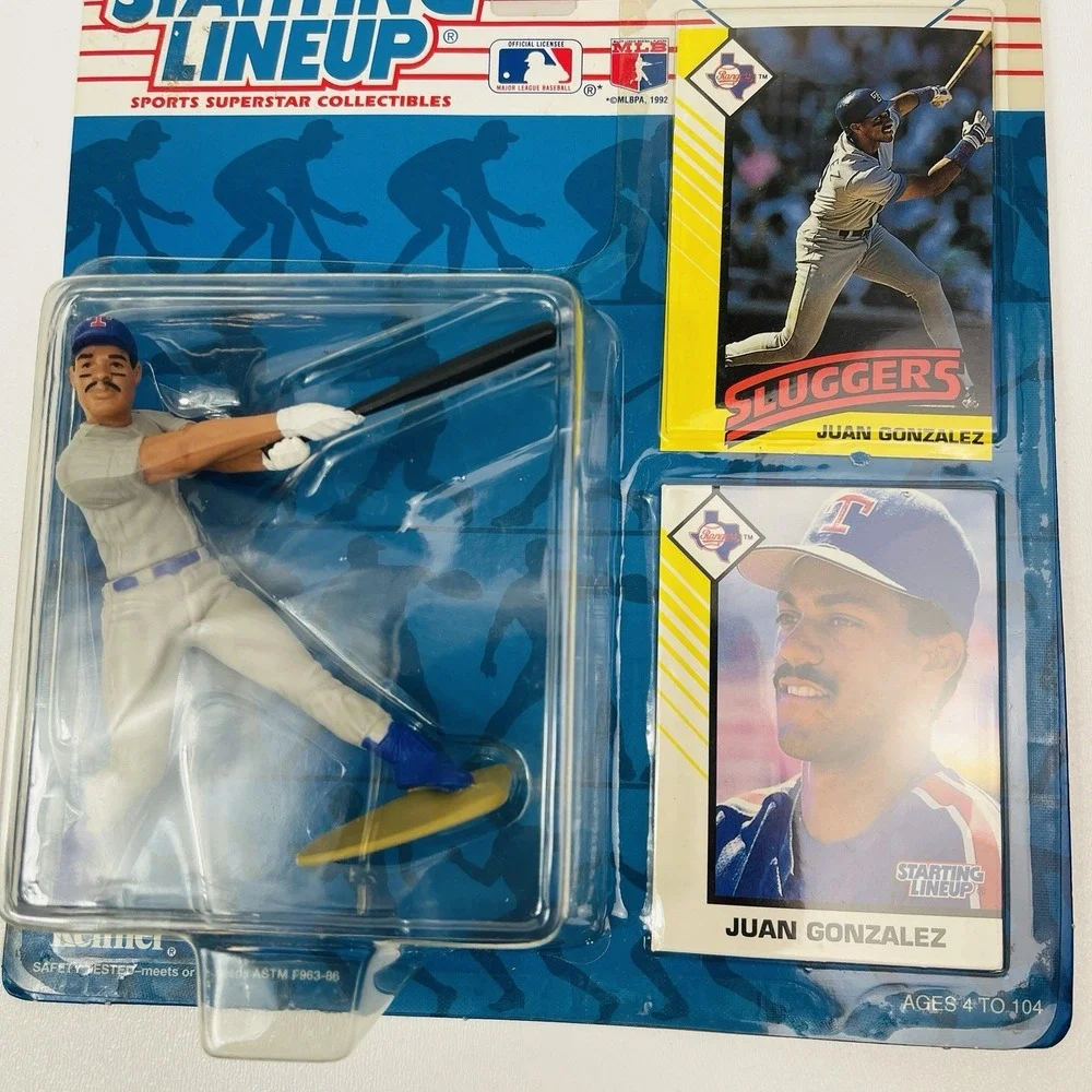 1993 Starting Lineup Juan Gonzalez Texas Rangers Sluggers